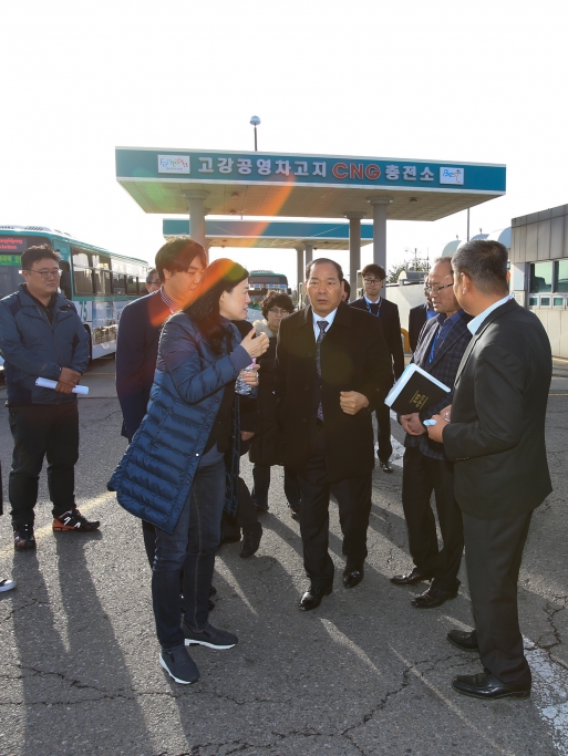 도시교통위원회 현장방문(영상문화산업단지, 인서울27골프장, 고강차고지) - 6