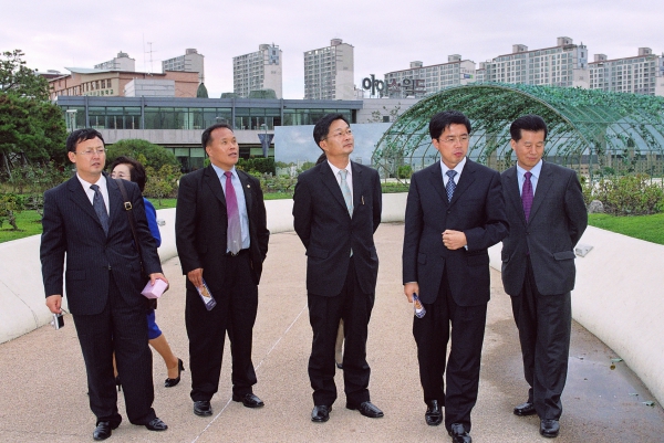 중국 도문시 방문단 접견 - 15