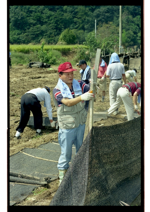 전북 무주군 수해지역 방문 - 57