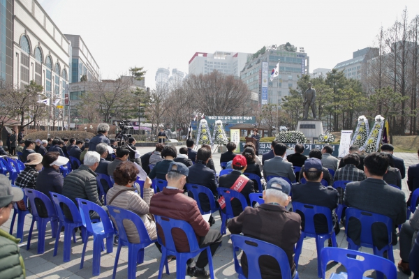 안중근 의사 순국 109주기 추념식 - 6