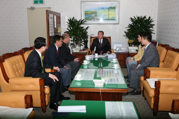 캄보디아 경찰국 총경 내방