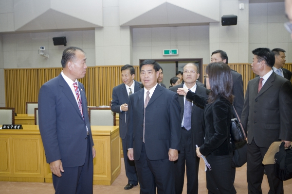 중국 광서장족자캡 대표단 방문 - 12