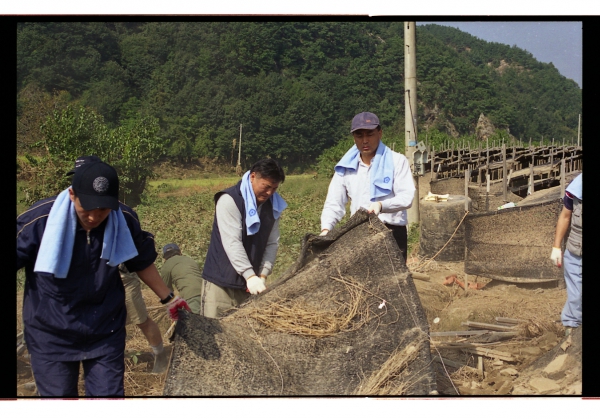 전북 무주군 수해지역 방문 - 7