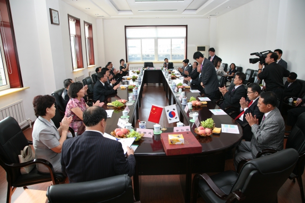 중국 무순시의회와 우호교류협정 체결식 - 6