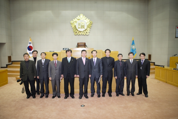 진주시의회 방문단 접견