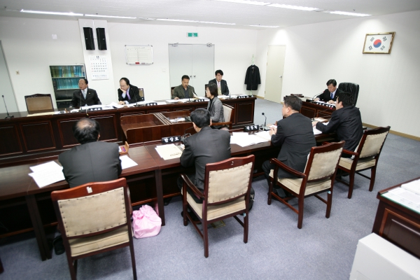 2007 의회운영위원회 행정사무감사
