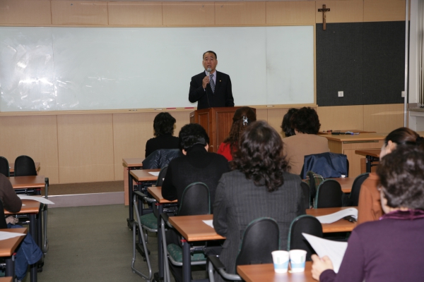 부천시의회 의장 오명근 여성자치학교 강의