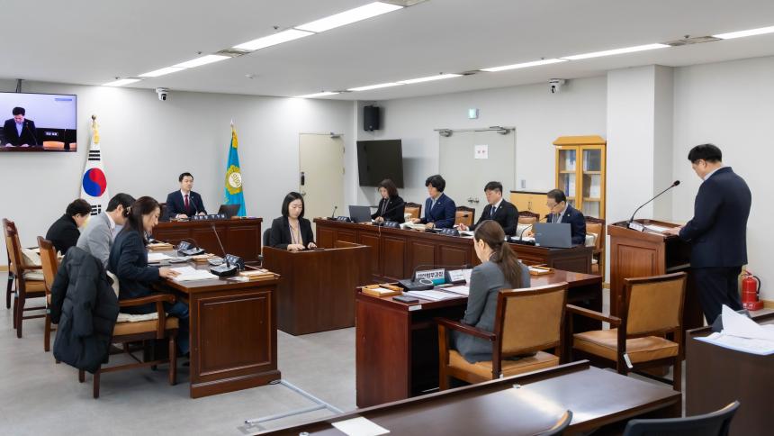 재정문화위원회 회의_제282회 임시회