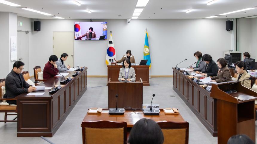 의회운영위원회 회의_제281회 임시회 폐회중