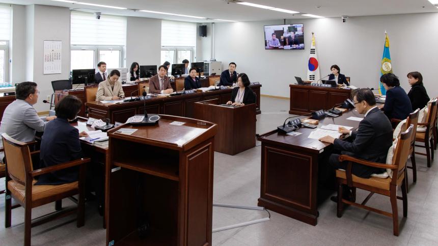 재정문화위원회 회의_제283회 임시회