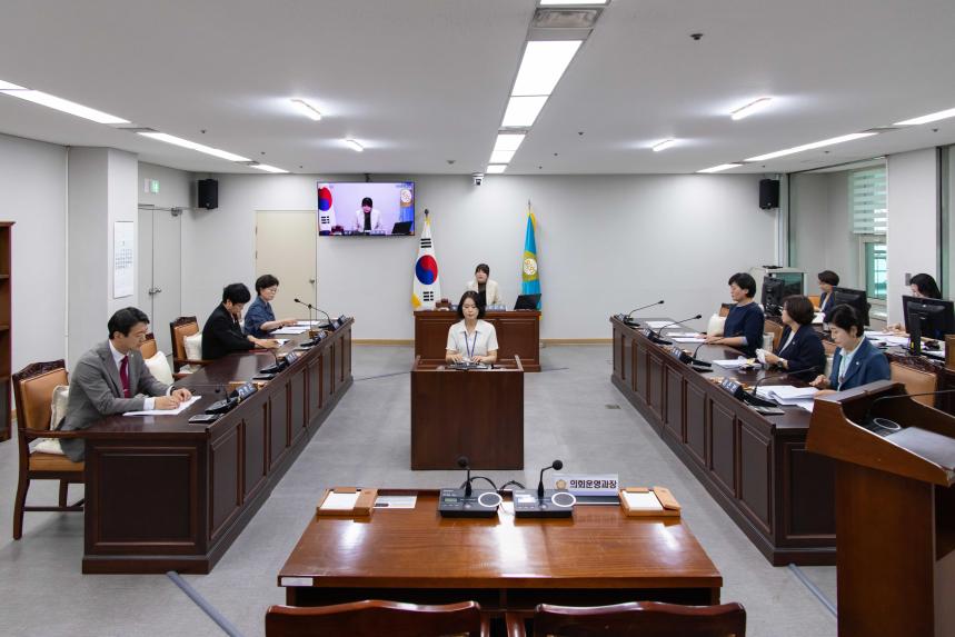 의회운영위원회 회의_제285회 임시회