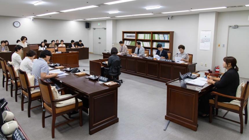의회운영위원회 회의_제286회 임시회