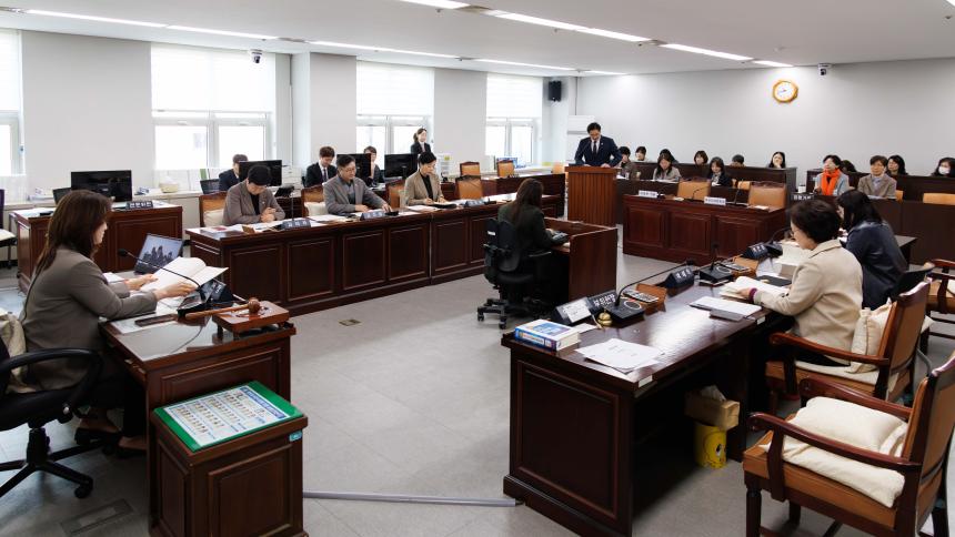 행정복지위원회 회의_제289회 임시회