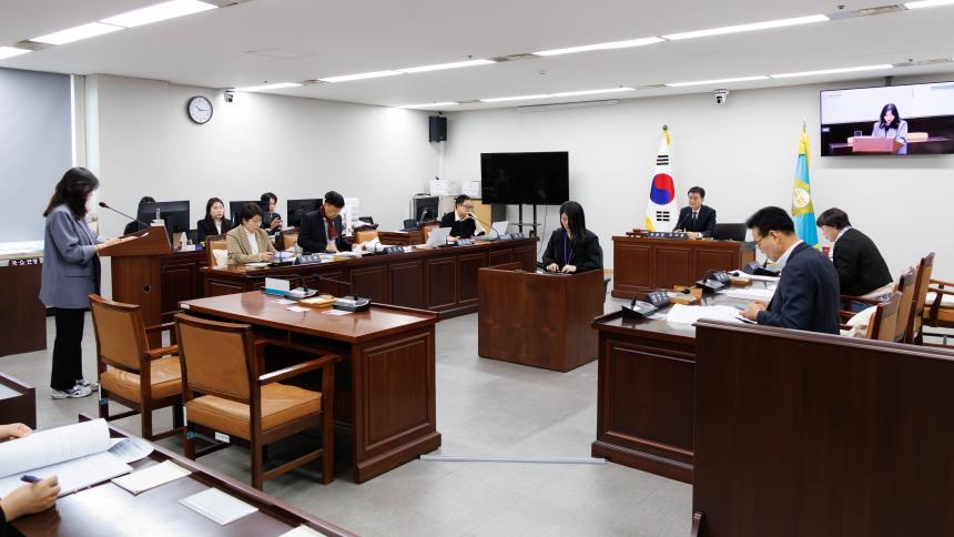 도시교통위원회 회의_제290회 임시회