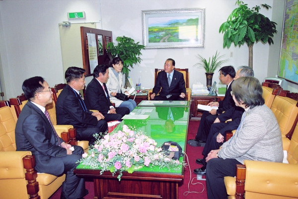 일본 오카야마시 미노소학교 일행 방문 - 2