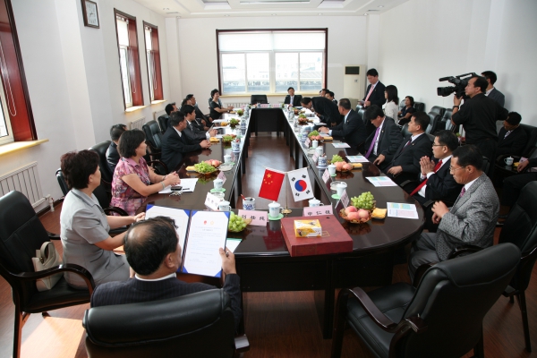 중국 무순시의회와 우호교류협정 체결식 - 7