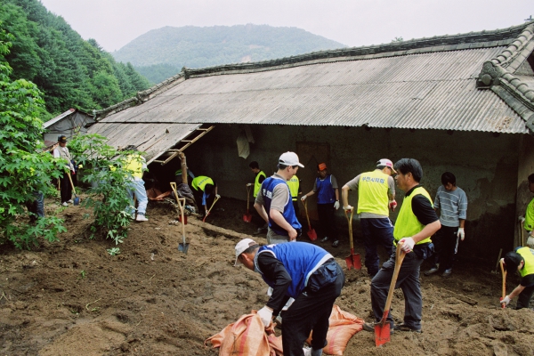 수해지역 복구활동 - 15