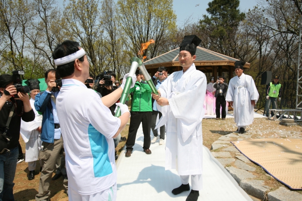 제56회 경기도체육대회 성화 채화 봉성 고유제 봉행 - 17