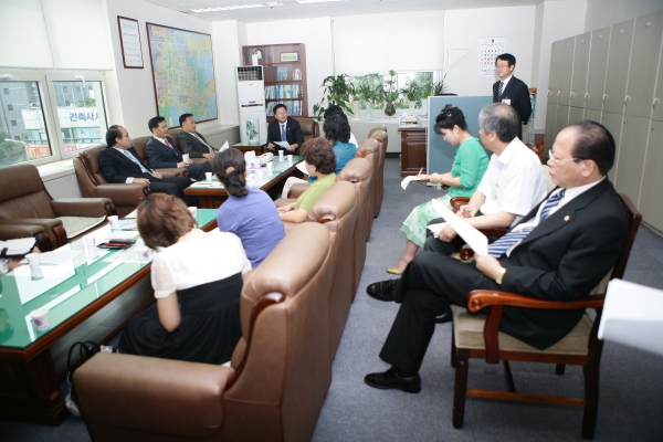 부천시 보육시설연합회 임원 간담회