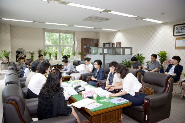 행정복지위원과 유관단체 대표 간담회(어린이집연합회)