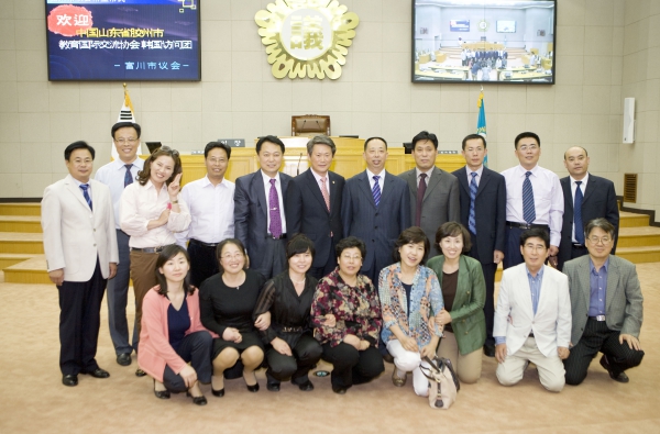 중국 산동성 교주시 교육국제 교류협회 한국방문단 방문 - 15