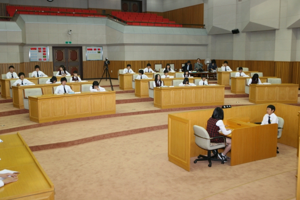 내동중학교 2009년도 중학교 모의의회 경연대회 - 19