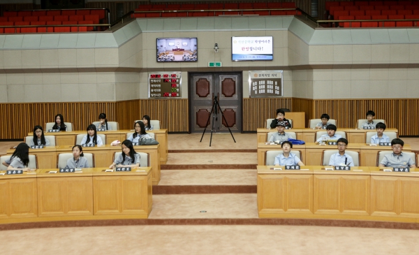 석천중학교 의회견학 - 3