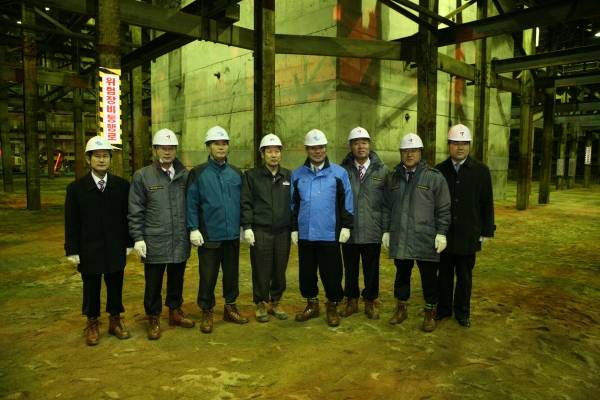 지하철 공사현장 방문
