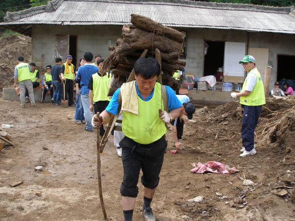 수해지역 복구활동 - 35