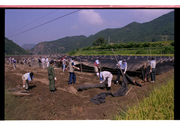 전북 무주군 수해지역 방문 - 20