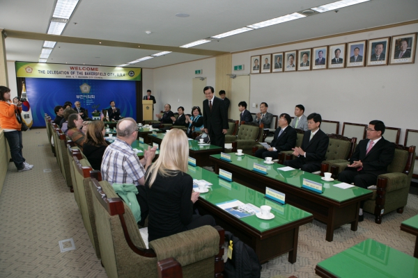 미국 베이커스필드시 방문단 접견 - 6