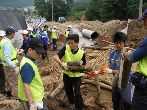수해지역 복구활동 - 36