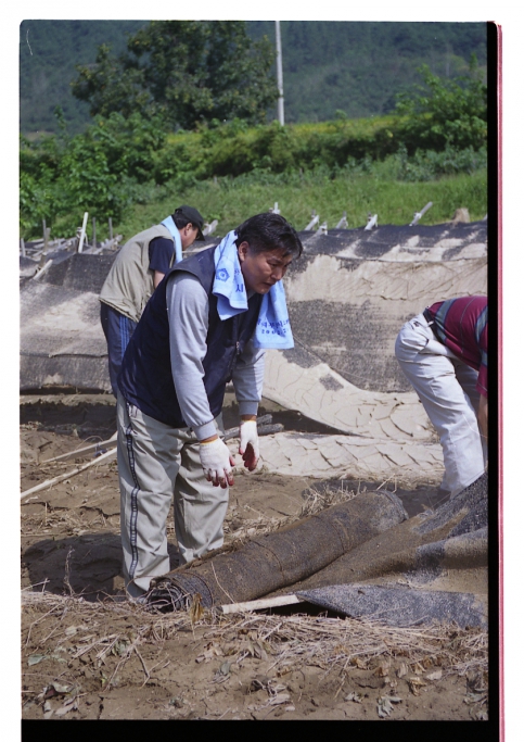 전북 무주군 수해지역 방문 - 11