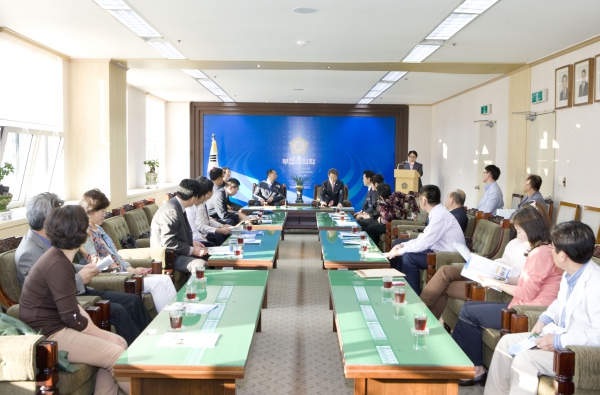 중국 산동성 교주시 교육국제 교류협회 한국방문단 방문 - 2