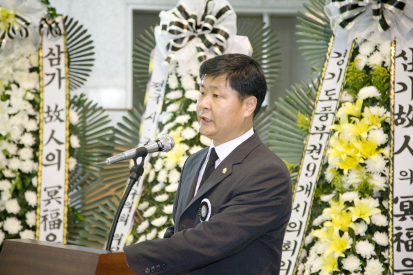 故 신석철 건설교통위원장 영결식 - 4