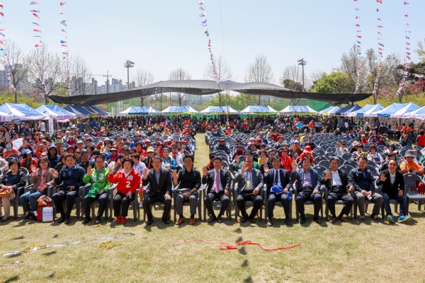 제12회 춘덕산 복숭아꽃축제 개막식