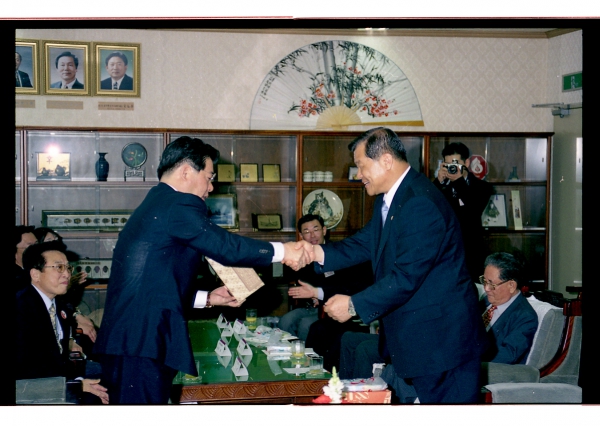 일본 오까야마시 대표단 방문 - 2