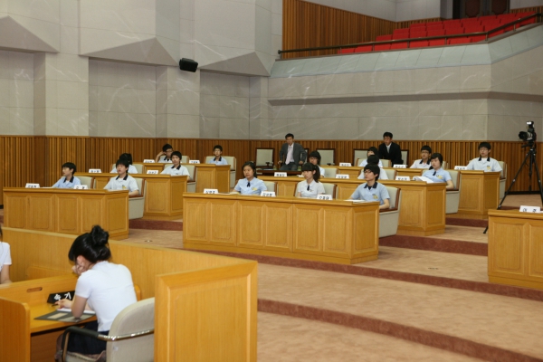 부천중학교 2009년도 중학교 모의의회 경연대회 - 20