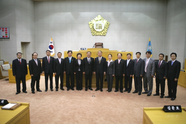 서산시의회 방문단 접견