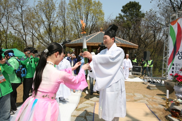 제56회 경기도체육대회 성화 채화 봉성 고유제 봉행 - 16