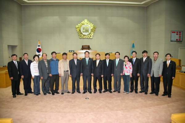 경북 상주시의회 방문