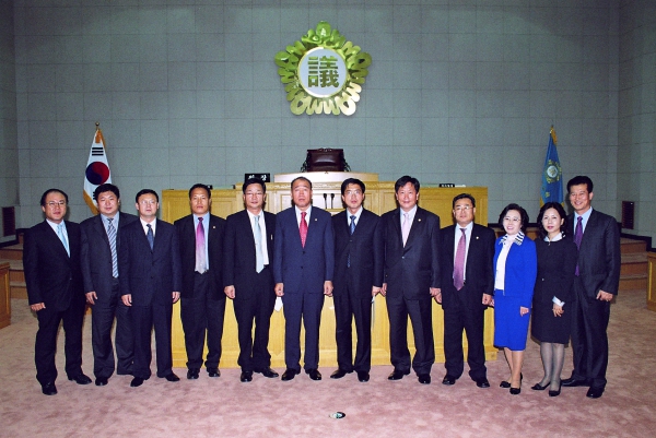 중국 도문시 방문단 접견 - 20