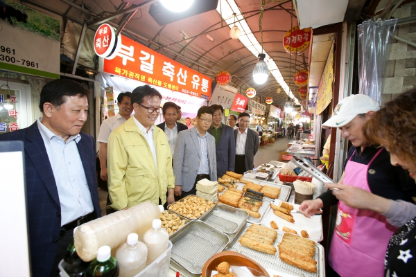 전통시장 상인 격려 방문(원미부흥시장, 원미종합시장) - 5