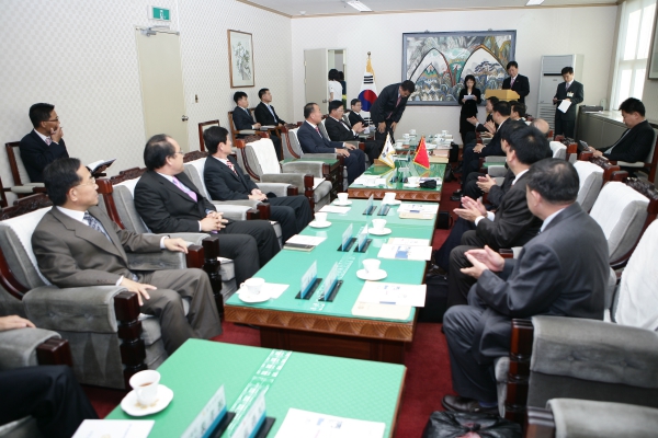 중국 광서장족자캡 대표단 방문 - 6