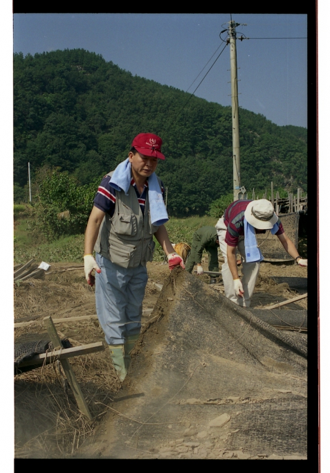 전북 무주군 수해지역 방문 - 9