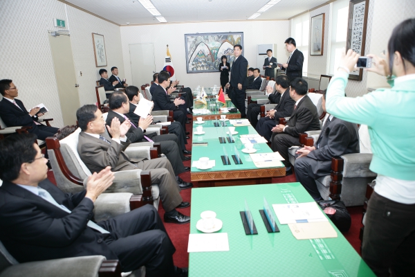 중국 광서장족자캡 대표단 방문 - 7