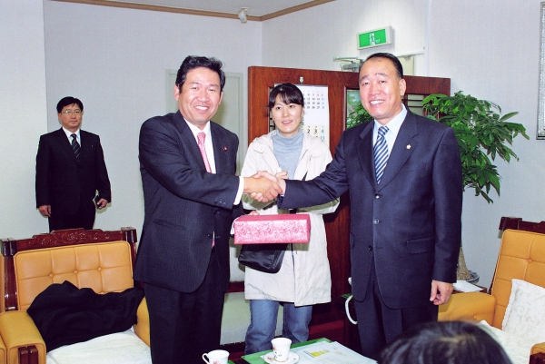 일본 오카야마시 미노소학교 일행 방문 - 3