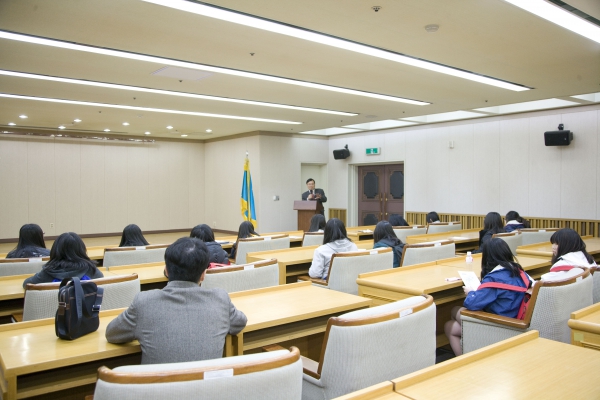 소명여자중학교 의회 견학