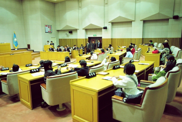 일본 오카야마시 미노소학교 일행 방문 - 4