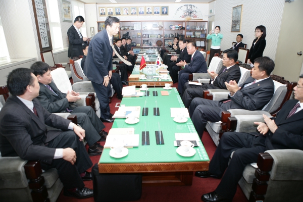 중국 광서장족자캡 대표단 방문 - 8